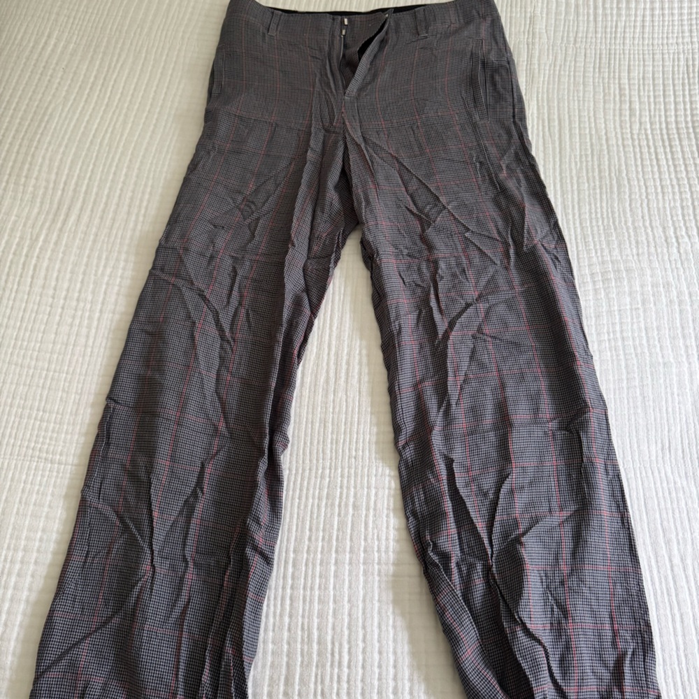 Rag & Bone Size 6 Plaid Pants